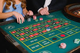Dealer interface at live baccarat table